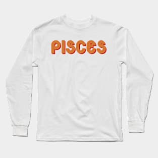 Pisces - Zodiac Sign Long Sleeve T-Shirt